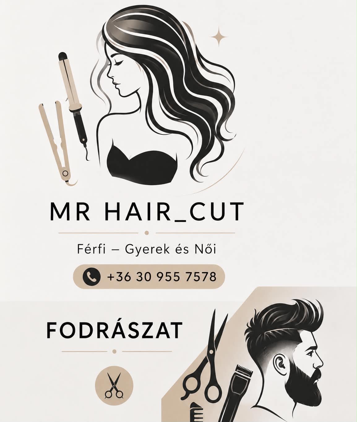 💇‍♀️ NAGY HÍRÜNK VAN! 
Bővül a csapatunk! 💇‍♀️Örömmel jelentjük be, hogy két fantasztikus női fodrász kolléganővel bővül a szalonunk csapata! ✨Ezzel egy régi vágyatok teljesül: mostantól a hölgyeket is a legújabb trendekkel, professzionális hajápolással, csodás festésekkel és precíz vágásokkal várjuk. Mindent megteszünk azért, hogy a nálunk töltött idő igazi kikapcsolódás és énidő legyen számotokra. 
Modern hajfestési technikák (Balayage, Ombre, Babylights)Precíz női hajvágás (a klasszikustól az extravagáns stílusig)Professzionális, szerkezetmegújító hajkezelésesk
Hajhosszabbítás alkalmi frizurák
Várunk szeretetettel hölgyeket és urakat is 